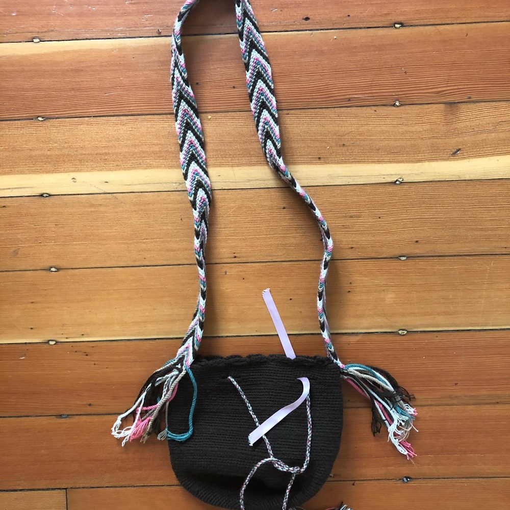 Burlap purse
